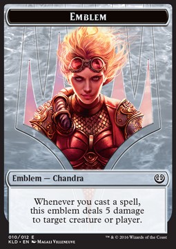 Chandra, Torch of Defiance Emblem фото цена описание